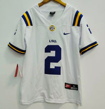 Justin Jefferson LSU Tigers YOUTH KIDS Official NCAA Nike Jersey white