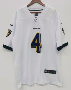 Zay Flowers Baltimore Ravens official Nike Jersey white