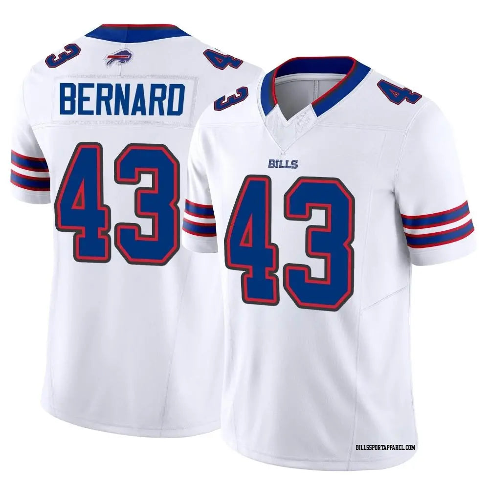 Terrel Bernard Youth Buffalo Bills Official NFL Nike Jersey white