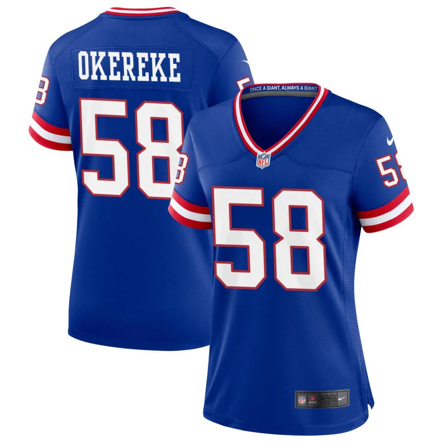 Bobby Okereke New York Giants Official NFL Nike Jersey