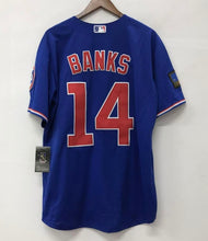 Ernie Banks Chicago Cubs Jersey Cooperstown Collection Majestic blue