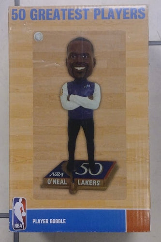 Shaquille O’Neal Los Angeles Lakers 50 greatest players Bobblehead Forever Collectibles