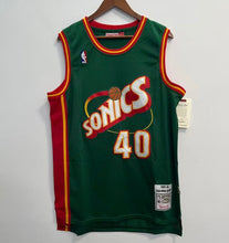 Shawn Kemp Seattle SuperSonics Official NBA Mitchell & Ness retro Jersey