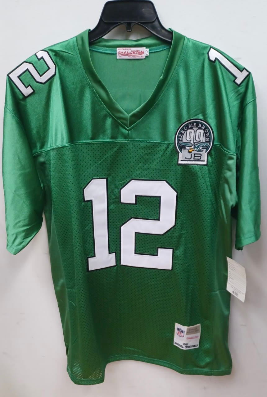 Nike Philadelphia Eagles No12 Randall Cunningham Midnight Green Team Color Men's Stitched NFL Limited Tank Top Jersey