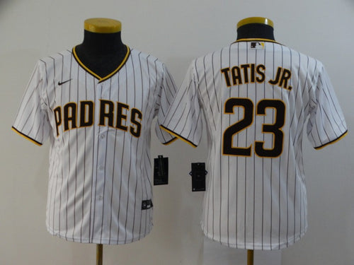 Youth Nike White San Diego Padres Home 2020 Replica Team Jersey