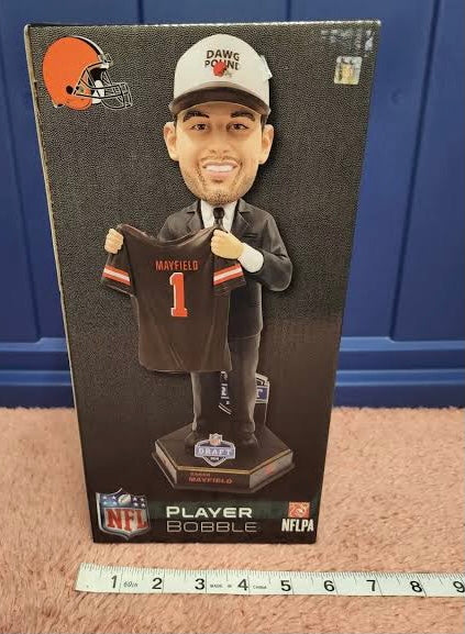 Baker Mayfield Cleveland Browns Draft Day Bobblehead Forever Collectibles