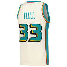 Grant Hill Detroit Pistons YOUTH KIDS Official NBA Mitchell & Ness Jersey cream color