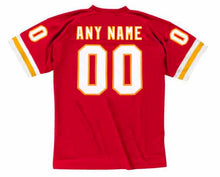 Any name & Number Kansas City Chiefs NFL Mitchell & Ness Jersey red