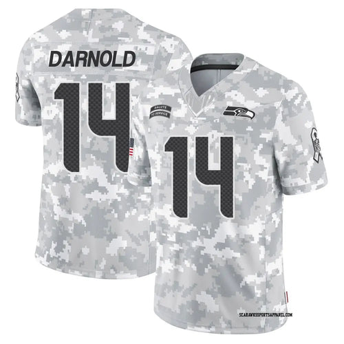 Sam Darnold Seattle Seahawks Official NFL Nike Salute to Service Jersey