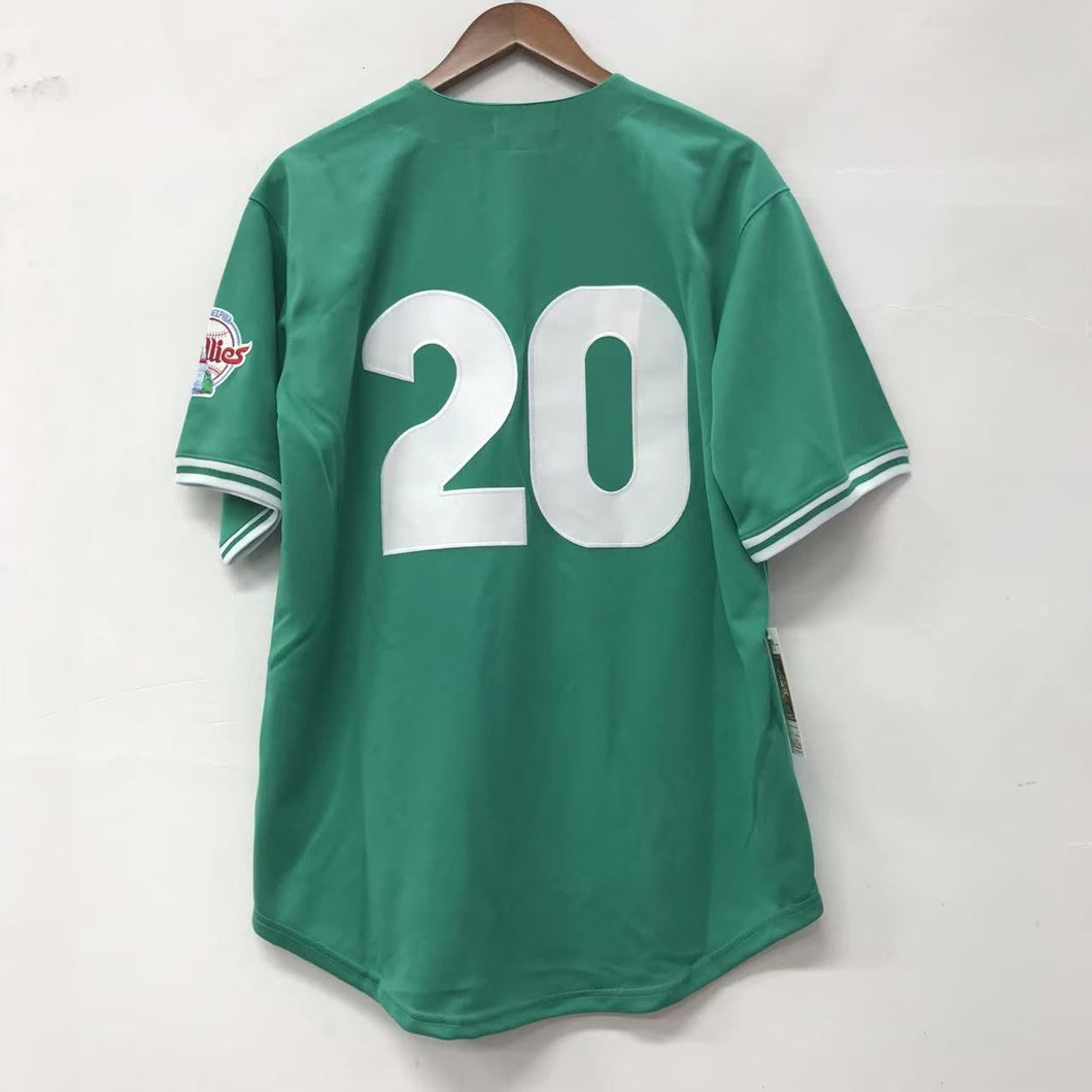 Mike Schmidt Philadelphia Phillies Green St. Patrick’s Day Jersey
