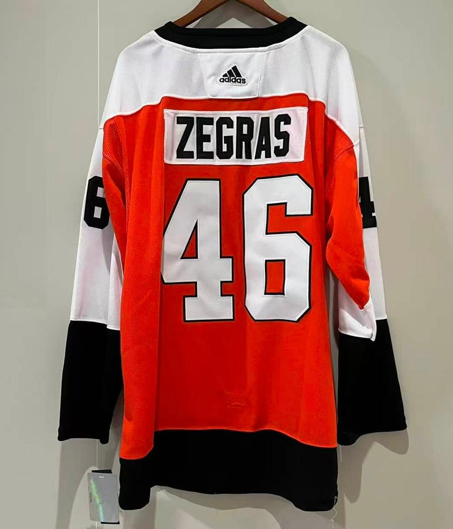 Trevor Zegras Philadelphia Flyers Official NHL Fanatics Jersey