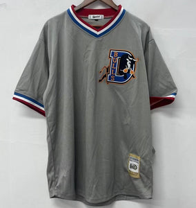 Crash Davis jersey Bull Durham 1988 Movie gray