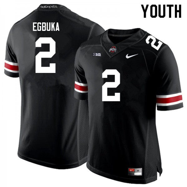 Emeka Egbuka Ohio State Buckeyes YOUTH KIDS Jersey NIKE black