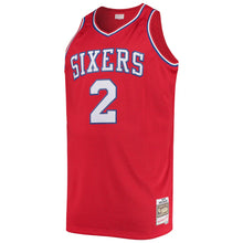 Moses Malone Philadelphia 76ers Official NBA Mitchell & Ness Jersey