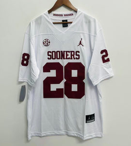 Adrian Peterson Oklahoma Sooners Official NCAA Nike Jersey white
