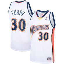 Stephen Curry Golden State Warriors YOUTH KIDS Official NBA Mitchell & Ness Jersey white