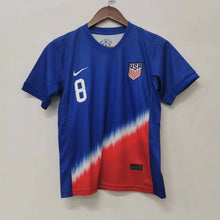 Youth Nike USMNT 2024 American Icon Away Weston McKennie 8 Stadium Jersey Soccer futbol