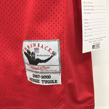 Jesse Tuggle Atlanta Falcons NFL Mitchell & Ness Jersey Red