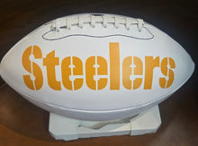 Troy Polamalu Autographed Pittsburgh Steelers Football  with COA