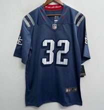 TreVeyon Henderson New England Patriots Official NFL Nike YOUTH KIDS 2025 Rivalries Collection Storm blue Jersey
