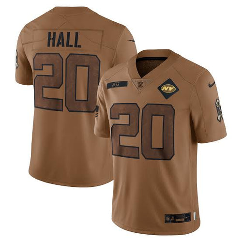 Breece Hall New York Jets Official NFL Salute to Service Jersey