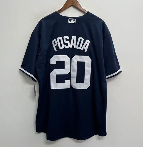 Jorge Posada New York Yankees Official MLB Majestic Jersey