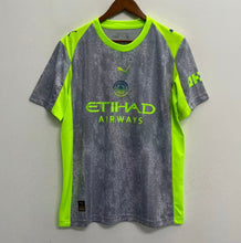 Erling Haaland Manchester City Puma Adult sizes 2025/26 Third Replica Jersey - Green/Neon Green