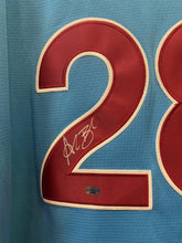 Alec Bohm Philadelphia Phillies autographed jersey COA photo signing