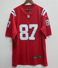 Rob Gronkowski New England Patriots NFL Nike Jersey red
