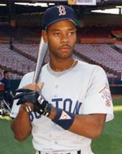 Ellis Burks 1987 Boston Red Sox Official MLB Majestic Jersey