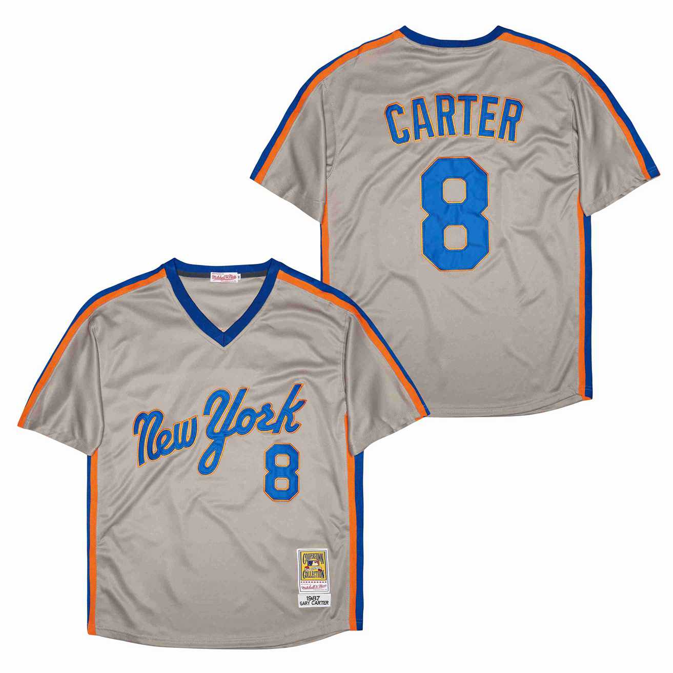 Mitchell &amp; Ness - プロ仕様Gary Carter NY Mets Pullover Jersey Mitchell & Ness - プロ仕様Gary Carter NY Mets Pullover