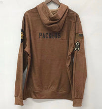 Green bay Packers Salute to Service hoodie 2023