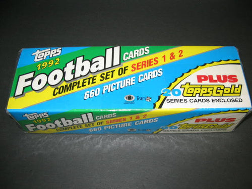 1992 Topps Football complete Factory Set