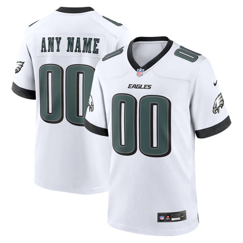 Philadelphia Eagles Any Name & Number customized YOUTH KIDS Official NFL Jersey white