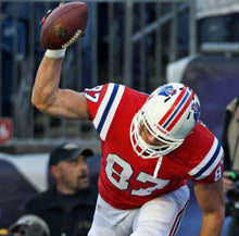 Rob Gronkowski New England Patriots YOUTH KIDS Official NFL Jersey Red