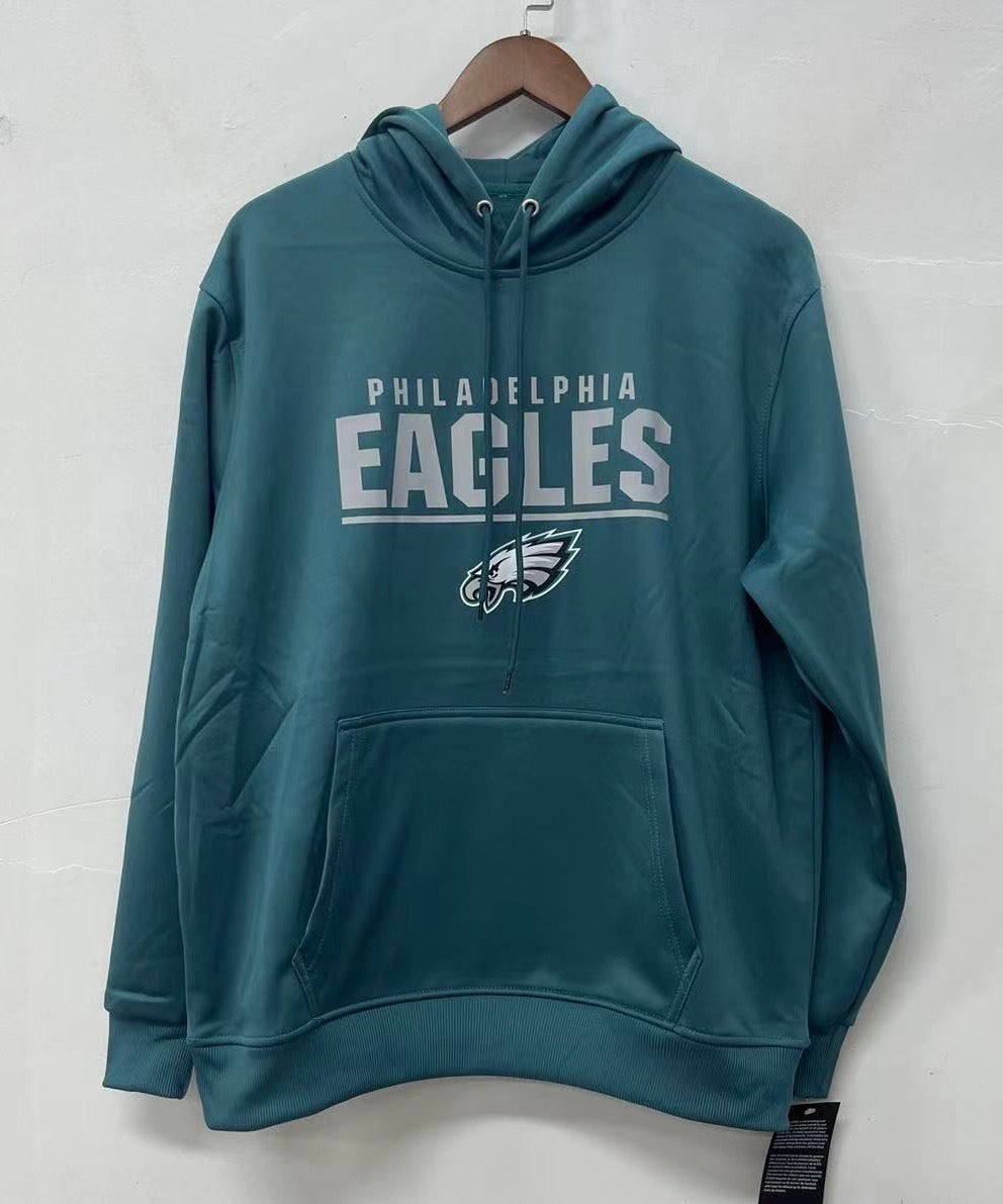 NFL EAGLES 3段ロゴプリントパーカー ×ヴィンテージ バイカラーベスト Philadelphia Eagles NFL hoodie Nike – Classic Authentics