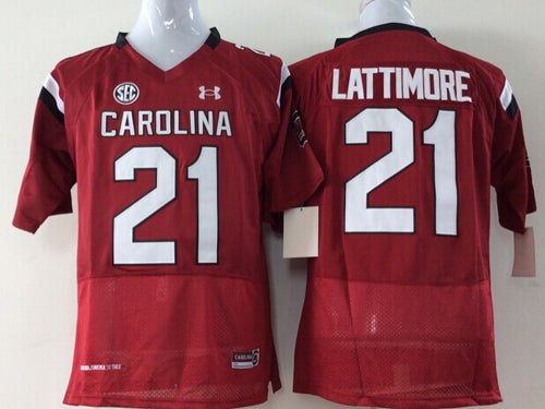 Marcus Lattimore South Carolina Gamecocks Official NCAA Jersey red