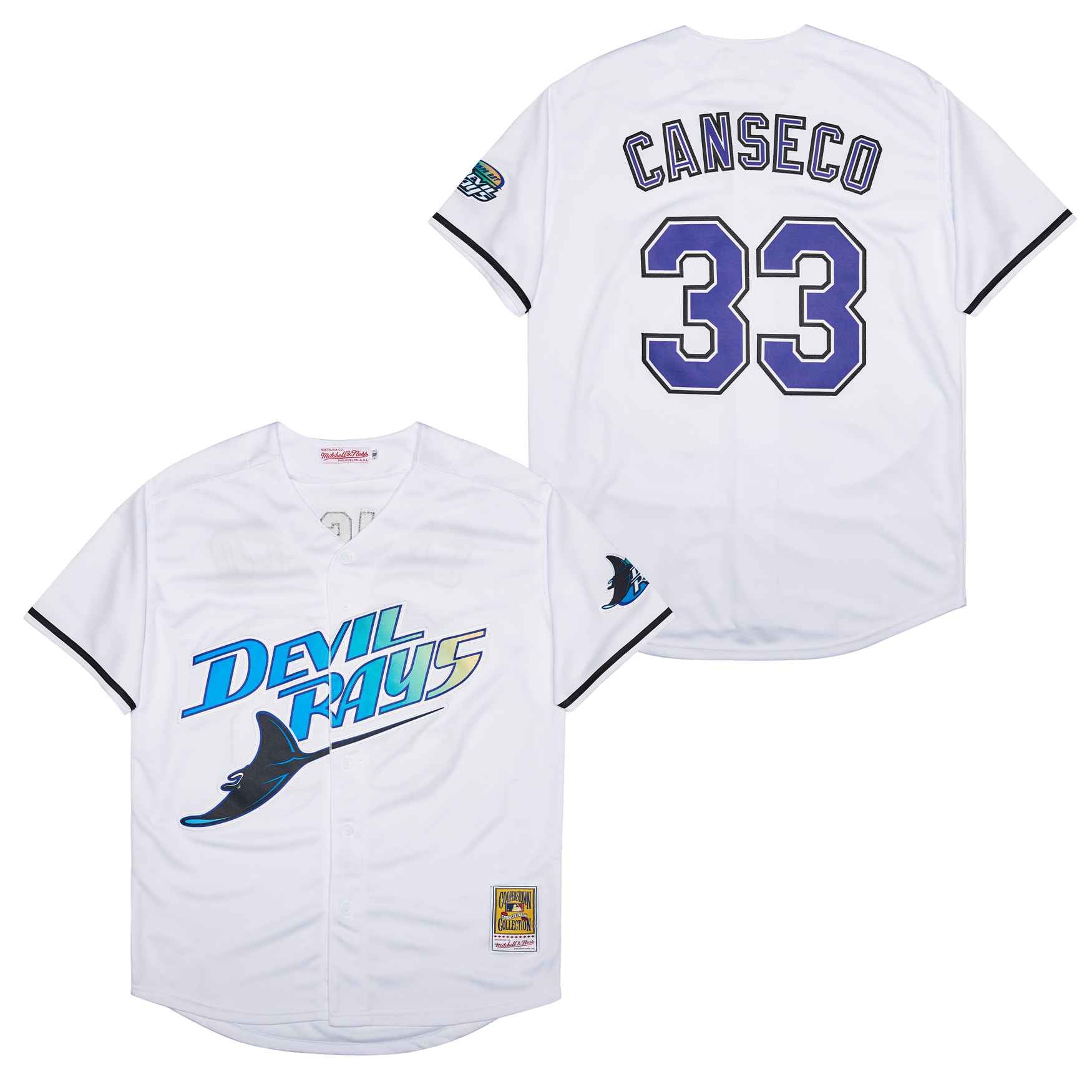 Jose Canseco Tampa Bay Devil Rays Jersey Mitchell & Ness