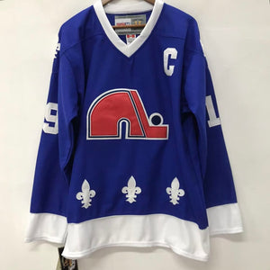 Joe Sakic Quebec Nordiques Jersey CCM blue