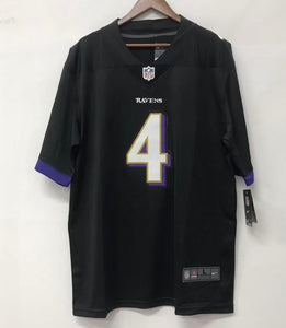 Zay Flowers Baltimore Ravens official Nike Jersey black