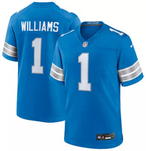 Jameson Williams Detroit Lions Official NFL Nike Jersey blue