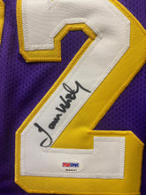James Worthy Los Angeles Lakers autographed jersey PSA COA