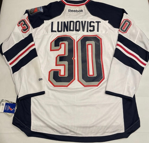 Henrik Lundqvist New York Rangers Official NHL Reebok   2014 Stadium Series Jersey