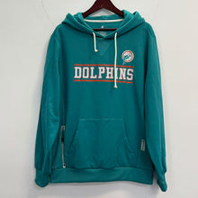 Miami Dolphins official NFL retro logo hoodie