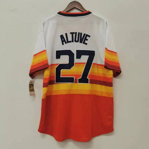 Jose Altuve Houston Astros retro 1975 - 1986 Cooperstown Jersey Nike