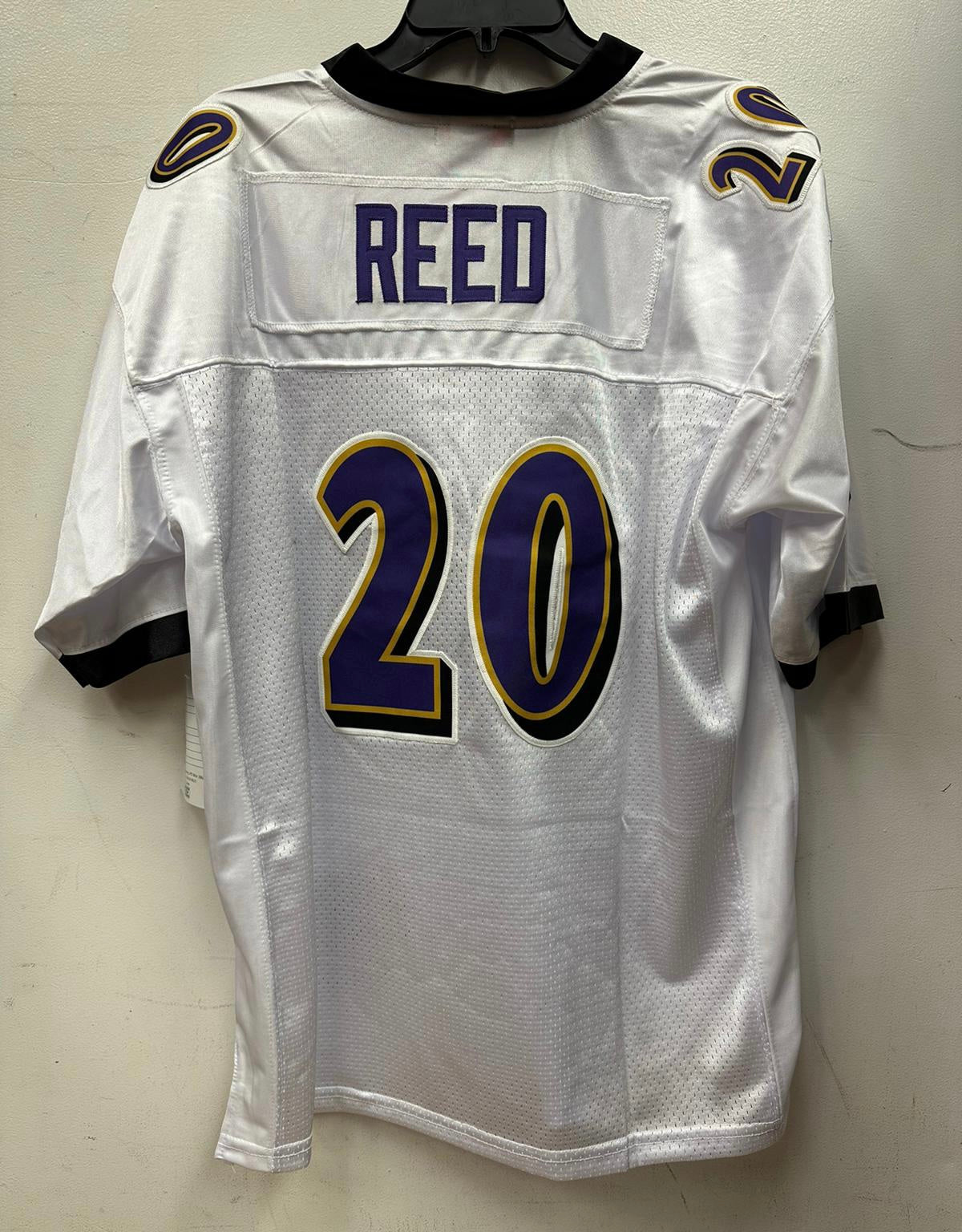 Ed Reed Baltimore Ravens Jersey white