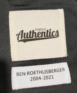 Ben Roethlisberger Pittsburgh Steelers Classic Authentics Jersey