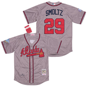 John Smoltz Atlanta Braves 1999 Mitchell & Ness