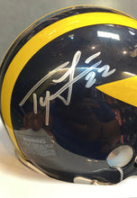 Ty Law Autographed Michigan Wolverines Mini Helmet with COA