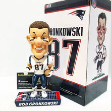 Rob Gronkowski New England Patriots Caricature Bobblehead Forever Collectibles